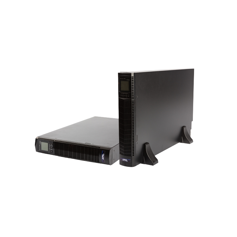APSMEMO1103K007 - Onduleur APS MEMOPOWER On Line Double Conversion 3 kVA Tour/Rack - Autonomie 7 minutes