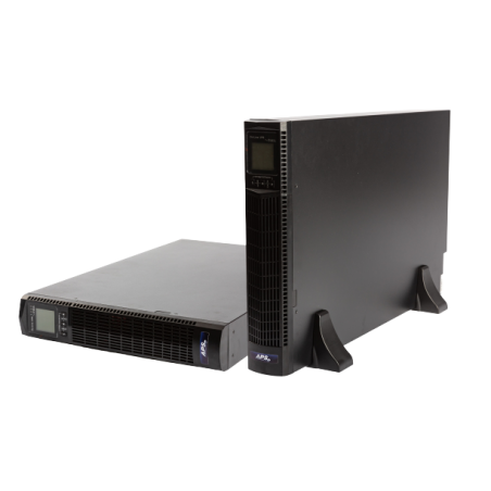 APSMEMO1103K007 - Onduleur APS MEMOPOWER On Line Double Conversion 3 kVA Tour/Rack - Autonomie 7 minutes