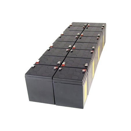 BAT532 - Kit batteries pour onduleur APC Smart-UPS 5000 Tour SU5000INET (2 RBC12)