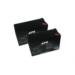 BAT5014 - Kit batteries pour onduleur APC Back-UPS PRO 900 BR900GI (RBC123)