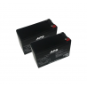 BAT5096 - Kit batteries pour onduleur APC BACK-UPS BX 1200 VA - Référence BX1200MI-FR