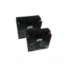 BAT537 - Kit batteries pour onduleur APC Smart-UPS 1500 Tour SUA1500I (RBC7)