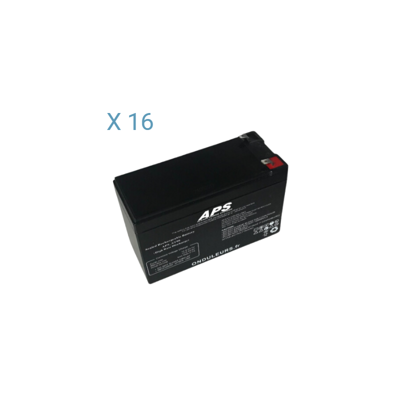 BATN197 - Kit batteries pour onduleur NITRAM Elite Pro 5000ELCDRTXL5U