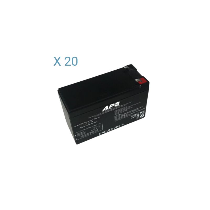 BATN184 - Kit batteries pour onduleur NITRAM US 10010T