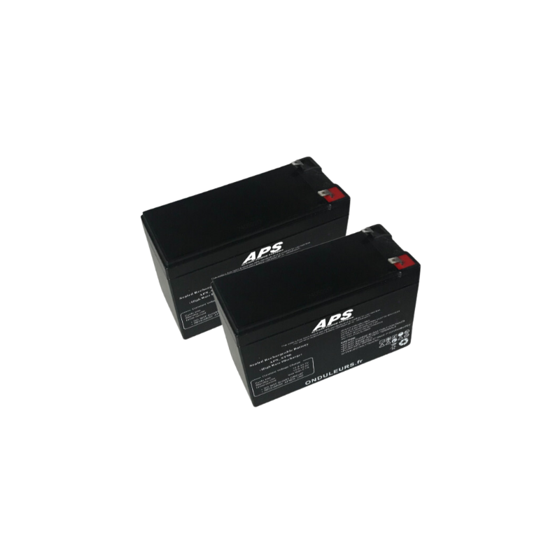 BATAPS01 - Kit batteries pour onduleur APS Micropower 1000 VA