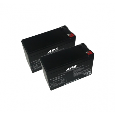 BATAPS01 - Kit batteries pour onduleur APS Micropower 1000 VA