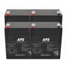 BAT2001 - Kit batteries pour onduleur LIEBERT GXT3 1000 VA - Référence GXT3-1000RT230